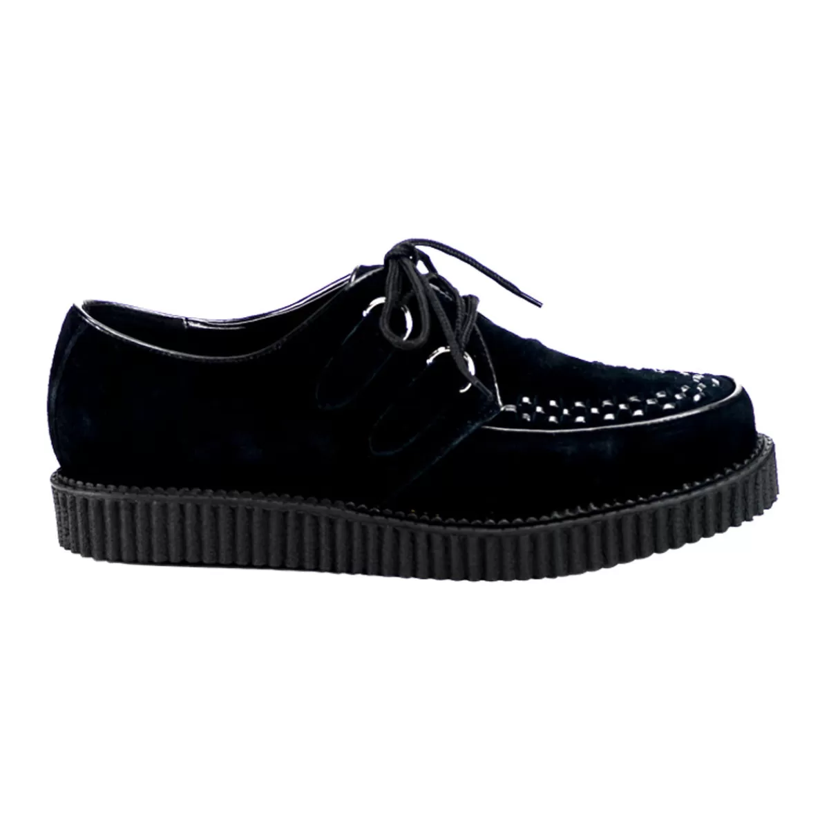 New Demonia Cult Creeper-602S Black Suede