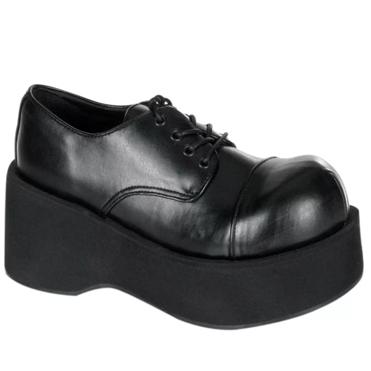 Sale Demonia Cult Dank-101 Black Vegan Leather