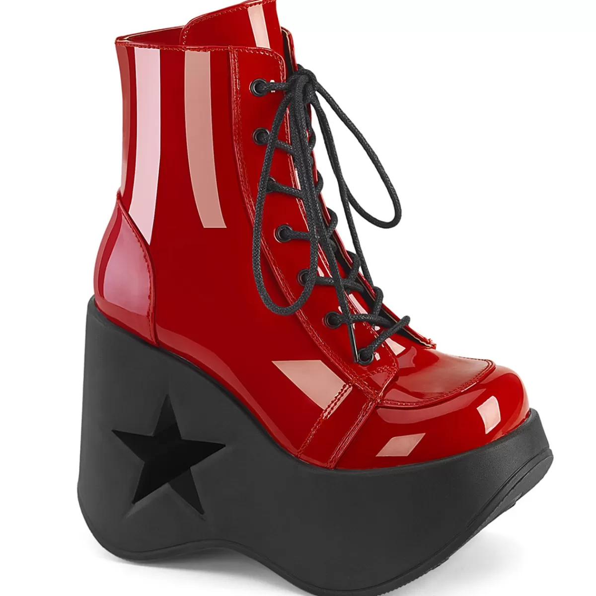 New Demonia Cult Dynamite-106 Red Patent