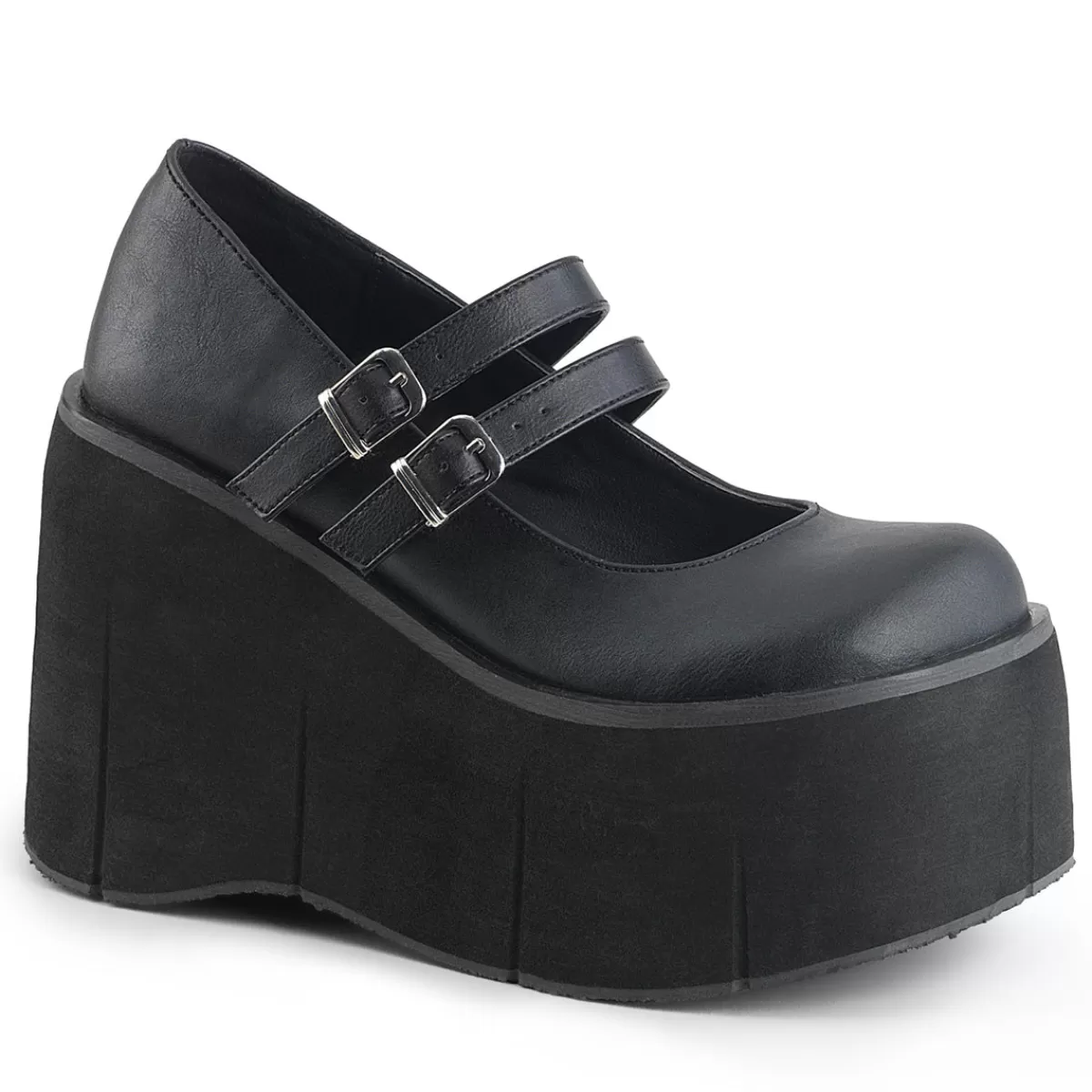 Best Sale Demonia Cult Kera-08 Black Vegan Leather