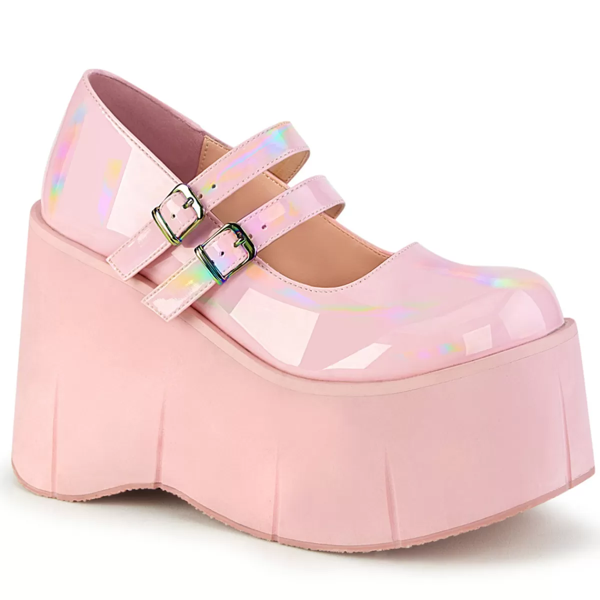 Shop Demonia Cult Kera-08 Baby Pink Hologram