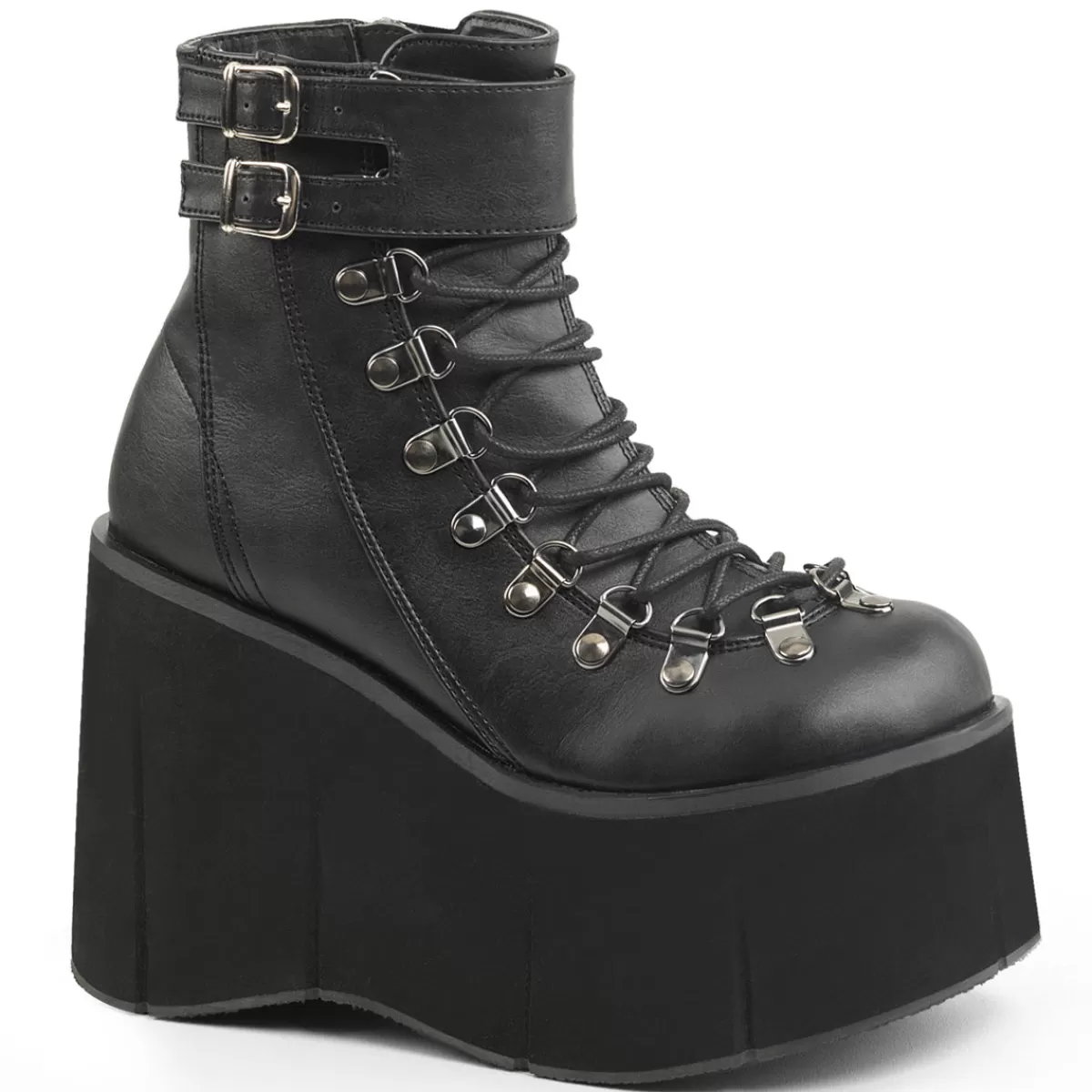 Clearance Demonia Cult Kera-21 Black Vegan Leather