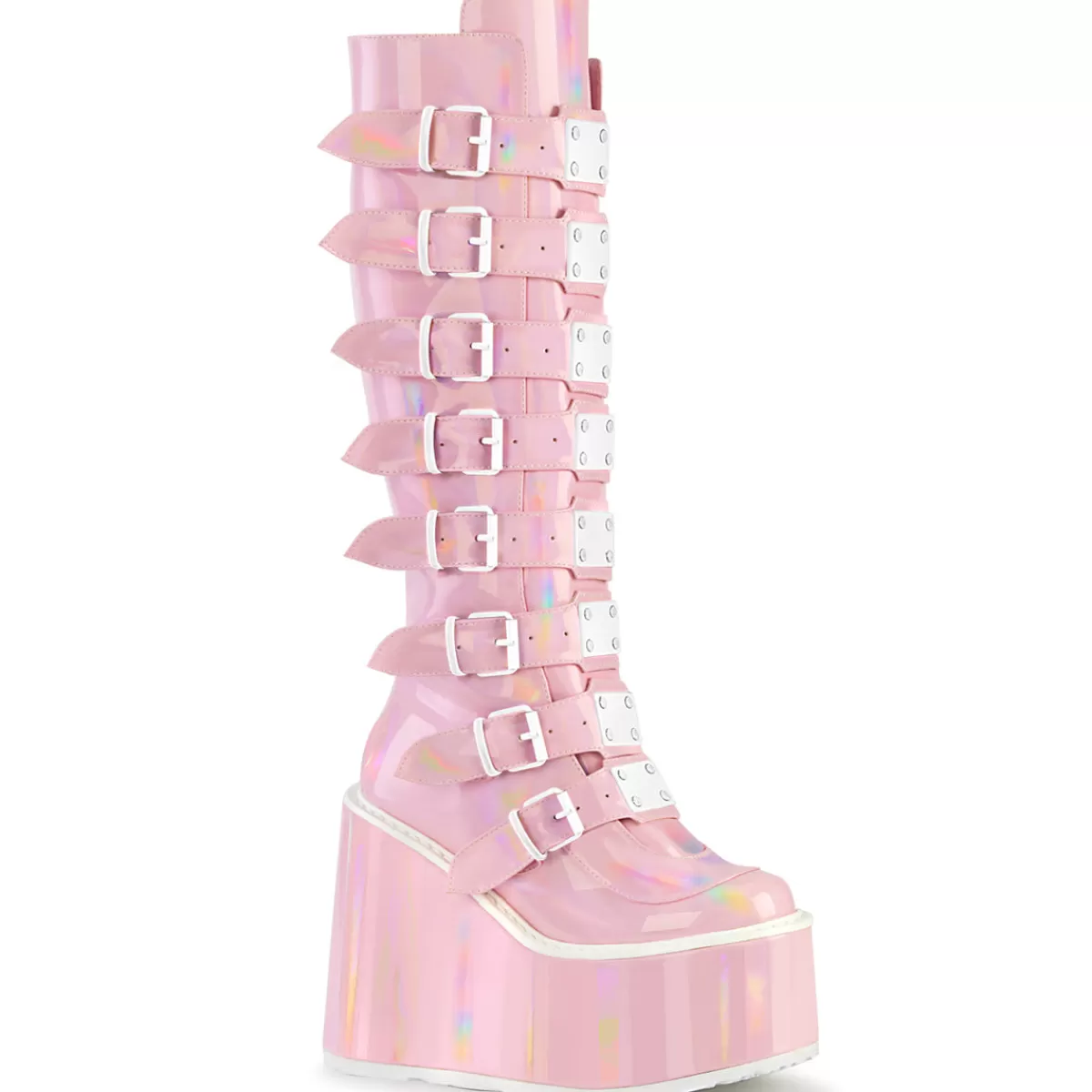 Fashion Demonia Cult Swing-815 Baby Pink Hologram