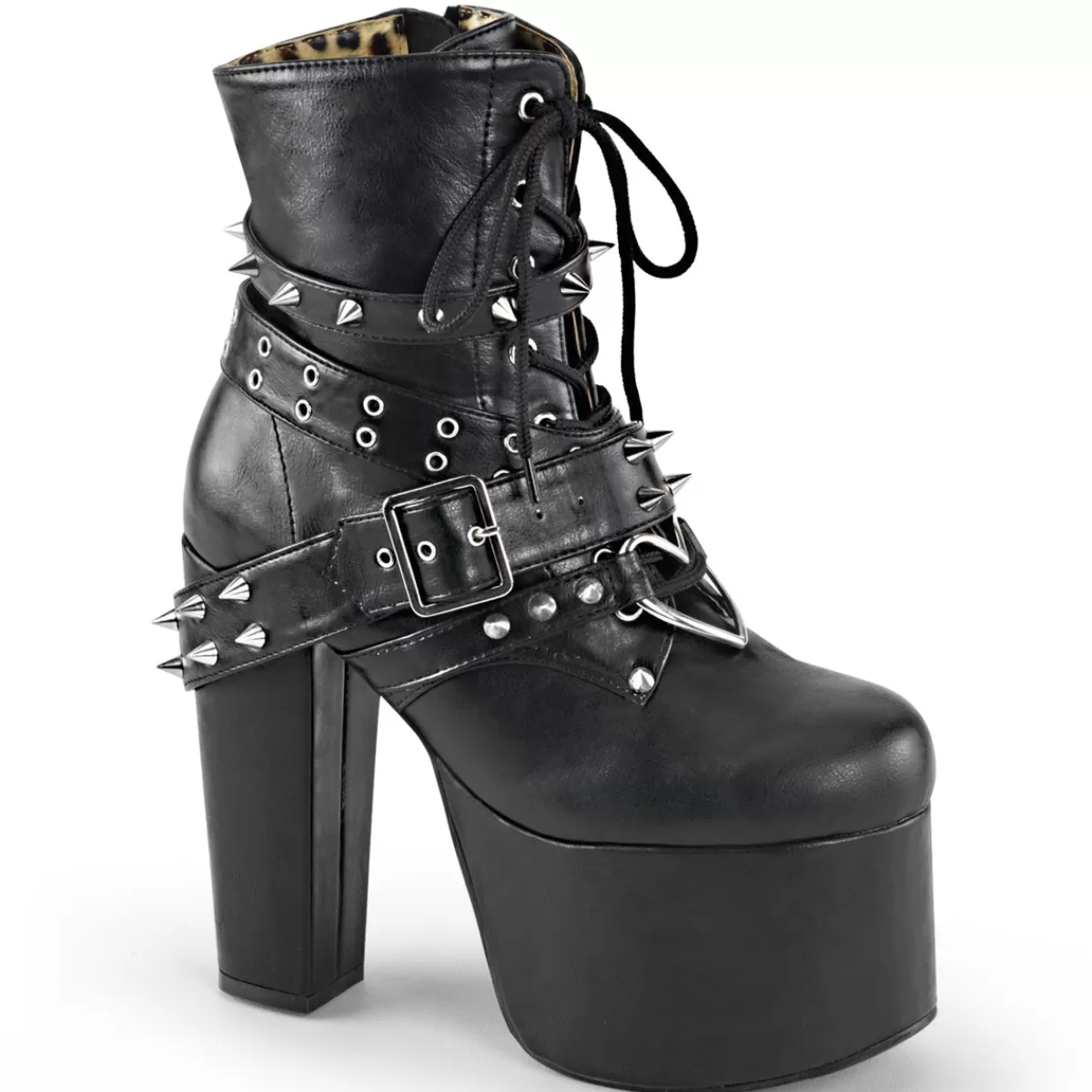 Store Demonia Cult Torment-700 Black Vegan Leather